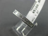 ESTATE 1.15CT ROUND & PRINCESS DIAMOND 18K WHITE GOLD SEMI ETERNITY WEDDING RING