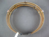 WIDE .90CT DIAMOND 14KT WHITE & ROSE GOLD 3D MULTI ROW MESH CUFF BANGLE BRACELET