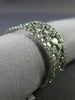 ESTATE WIDE 2.80CT DIAMOND 14K WHITE GOLD ETOILE WEDDING ANNIVERSARY RING #21820
