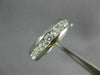 ESTATE WIDE 1CT DIAMOND PLATINUM CLASSIC SEMI ETERNITY CHANNEL ANNIVERSARY RING