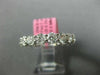 ESTATE 3.25CT ROUND CUT DIAMOND 18K WHITE GOLD ETERNITY WEDDING ANNIVERSARY RING