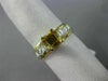 1.30CT DIAMOND 14KT YELLOW GOLD 3D LUCIDA SEMI MOUNT SQUARE ENGAGEMENT RING #229