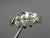 ESTATE .75CT  MARQUISE DIAMOND 14K 2 TONE GOLD 3D INFINITY LOVE ANNIVERSARY RING