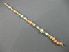 ESTATE LONG AAA SOUTH SEA PEARL & CORAL 14KT YELLOW GOLD 3D BEAD BRACELET #26199