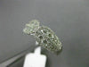 ESTATE .84CT ROUND DIAMOND 18KT WHITE GOLD 3D ETOILE OPEN FILIGREE LOVE FUN RING