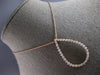 ESTATE LARGE 1.01CT DIAMOND 14KT ROSE GOLD OPEN TEAR DROP FUN FLOATING PENDANT