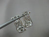 ESTATE LARGE .40CT DIAMOND 18KT WHITE GOLD FILIGREE CLIP ON EARRINGS  #20318