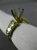 ESTATE .70CT DIAMOND 14KT 2 TONE GOLD FILIGREE SEMI MOUNT ENGAGEMENT RING #4953