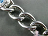 ESTATE WIDE & LONG 46.0CT DIAMOND & BLUE TOPAZ 14KT WHITE GOLD FILIGREE BRACELET