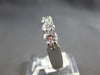 LARGE 1.33CT DIAMOND 14KT WHITE GOLD 3D CLASSIC 5 STONE WEDDING ANNIVERSARY RING