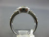 1.25CT DIAMOND & AAA LEMON QUARTZ 14K WHITE GOLD 3D ROUND HALO FILIGREE FUN RING