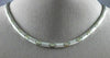 ESTATE .65CT DIAMOND 14K WHITE GOLD 3D CLASSIC SOLID ITALIAN LINK NECKLACE #9509