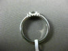 ESTATE .25CT ROUND DIAMOND 14KT WHITE GOLD SOLITAIRE SEMI BEZEL ENGAGEMENT RING
