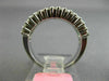 WIDE 2.16CT DIAMOND & AAA EMERALD 18KT WHITE GOLD SEMI ETERNITY ANNIVERSARY RING
