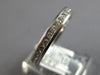 .80CT DIAMOND 14K WHITE GOLD ROUND CHANNEL 3mm ETERNITY WEDDING ANNIVERSARY RING