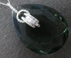 MASSIVE 200.35CT DIAMOND & AAA SMOKY TOPAZ 14K WHITE GOLD FLOATING PENDANT 27775