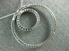 ESTATE 1.45CT DIAMOND 14K WHITE GOLD 3D DOUBLE CIRCLE OF LIFE LOVE PENDANT #1081