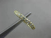ESTATE LARGE 3.90CT DIAMOND 14K WHITE YELLOW & ROSE GOLD ETERNITY STACKABLE RING
