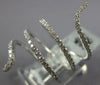 ESTATE LARGE .50CT DIAMOND 18KT WHITE GOLD 3D MULTI ROW SNAKE FUN RING
