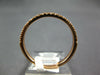 ESTATE .24CT DIAMOND 14KT ROSE GOLD CLASSIC 1.5MM SEMI ETERNITY ANNIVERSARY RING