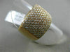 ESTATE LARGE 1.95CT DIAMOND 18KT ROSE GOLD MULTI ROW SEMI ETERNITY WEDDING RING
