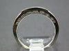 .40CT DIAMOND 18K WHITE GOLD ROUND & BAGUETTE FILIGREE MILGRAIN ANNIVERSARY RING
