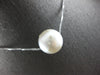 EXTRA LARGE .30CT DIAMOND & AAA SOUTH SEA PEARL 18KT WHITE GOLD FLOATING PENDANT