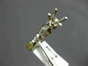 ESTATE .45CT DIAMOND 14KT 2 TONE GOLD FILIGREE SEMI MOUNT ENGAGEMENT RING #6016