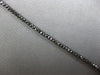 8.04CT BLACK DIAMOND 14KT WHITE GOLD 3D CLASSIC ETERNITY L.OVE TENNIS BRACELET