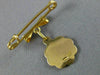ESTATE 18KT YELLOW GOLD 3D CLASSIC ITALIAN BAPTISM PIN #MILANO29