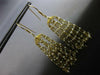 ANTIQUE LARGE AAA SOUTH SEA PEARL 18KT YELLOW GOLD 3D CHANDELIER EARRINGS #27554