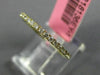 ESTATE .43CT DIAMOND 18KT YELLOW GOLD CLASSIC ETERNITY WEDDING ANNIVERSARY RING