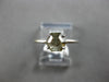 1.15CT CHOCOLATE FANCY DIAMOND 18KT WHITE GOLD SOLITAIRE HEXAGON ENGAGEMENT RING