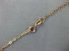 ESTATE LARGE .06CT DIAMOND 14KT ROSE GOLD 3D BABY GIRL SHOE FUN FLOATING PENDANT