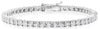 1.77CT DIAMOND 14K WHITE GOLD CLASSIC ROUND DIAMOND CUT ETERNITY TENNIS BRACELET