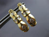 ESTATE .72CT ROUND DIAMOND 14K YELLOW GOLD CLASSIC CHANNEL HUGGIE EARRINGS #6168