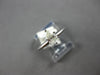 ESTATE .42CT DIAMOND 14KT WHITE GOLD 3D PEAR SHAPE SOLITAIRE ENGAGEMENT RING