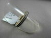 ANTIQUE DIAMOND 14KT BLACK & YELLOW GOLD WEDDING ANNIVERSARY RING SIMPLY AMAZING