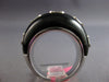 LARGE .75CT DIAMOND & BLACK ENAMEL 18KT WHITE GOLD 3D ETOILE DOME SHAPE FUN RING