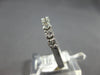 ESTATE .70CT DIAMOND 14K WHITE GOLD 7 STONE TRADITIONAL WEDDING ANNIVERSARY RING