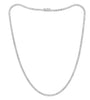 ESTATE 10.35CT DIAMOND 14KT WHITE GOLD 3D CLASSIC ETERNITY TENNIS LOVE NECKLACE