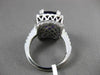 ESTATE 6.22CTW DIAMOND & AAA AMETHYST 14KT WHITE GOLD FILIGREE ENGAGEMENT RING