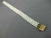 ESTATE WIDE & LONG AAA SOUTH SEA PEARL 14K YELLOW GOLD MULTI ROW BRACELET #26195