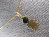 ESTATE 14KT YELLOW GOLD 3D CLASSIC BABY BOY FLAT ENGRAVABLE CHARM PENDANT #27413