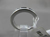 ESTATE .70CTW DIAMOND & AAA SAPPHIRE 14KT WHITE GOLD MILGRAIN ANNIVERSARY RING