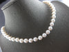 0.05CT DIAMOND & AAA SOUTH SEA PEARL 14K WHITE GOLD FILIGREE LOVE NECKLACE #27886