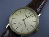 ESTATE LONGINES SWISS QUARTZ GOLD FILLED MENS WATCH CROCODILE BAND 35MM #21586