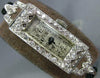 ANTIQUE PLATINUM GENEVE .60CT OLD MINE DIAMOND FILIGREE LADIES WATCH #20556