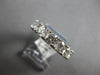 LARGE 2.0CT DIAMOND 14KT WHITE GOLD 7 STONE COMFORT FIT WEDDING ANNIVERSARY RING