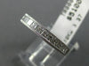 ESTATE 1.15CT ROUND & PRINCESS DIAMOND 18K WHITE GOLD SEMI ETERNITY WEDDING RING